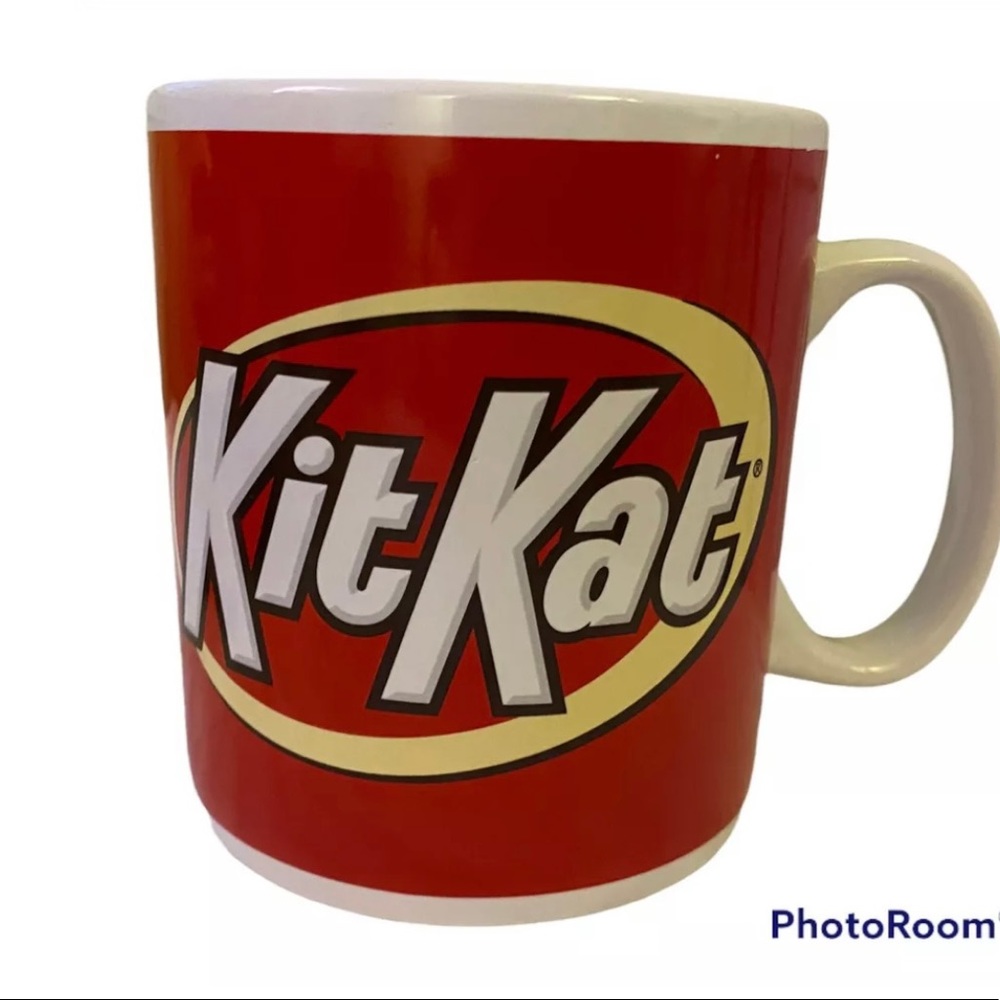 Super sized Kit Kat mug. Collectible candy mug.